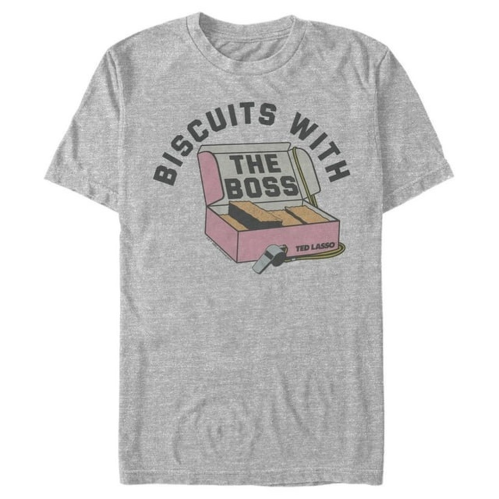 Ted Lasso Biscuits With Boss Quote Graphic Unisex T-Shirt